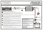 Hifonics HFX35WK Installation Manual предпросмотр