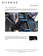 Preview for 20 page of Hifonics HIF-STG3-1 Installation Manual