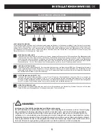 Предварительный просмотр 5 страницы Hifonics MERCURY II Owner'S Manual