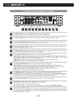 Предварительный просмотр 24 страницы Hifonics MERCURY II Owner'S Manual