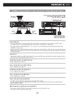 Предварительный просмотр 27 страницы Hifonics MERCURY II Owner'S Manual