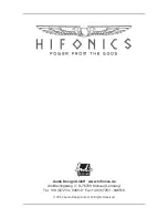 Preview for 32 page of Hifonics Nemesis NXi4404 User Manual