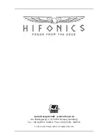 Preview for 32 page of Hifonics nemesis series NXi4002 User Manual