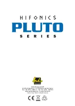 Предварительный просмотр 32 страницы Hifonics PLUTO IV User Manual