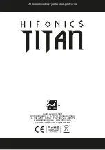 Предварительный просмотр 8 страницы Hifonics TITAN TD200 R Quick Start Manual