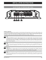 Предварительный просмотр 19 страницы Hifonics VXi6404 Vulcan Series Owner'S Manual