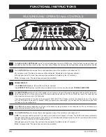 Предварительный просмотр 20 страницы Hifonics VXi6404 Vulcan Series Owner'S Manual