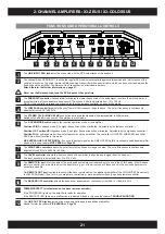 Предварительный просмотр 21 страницы Hifonics X-3OLYMPUS Owner'S Manual