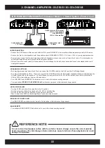 Предварительный просмотр 22 страницы Hifonics X-3OLYMPUS Owner'S Manual