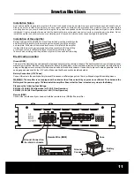 Предварительный просмотр 11 страницы Hifonics ZEUS ZXi 1500 Owner'S Manual