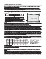 Предварительный просмотр 3 страницы Hifonics ZEUS ZXi150.4 User Manual