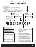 Предварительный просмотр 7 страницы Hifonics ZXi4000 Owner'S Manual