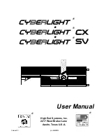 High End Systems Cyberlight User Manual preview