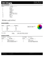 Preview for 2 page of High End Systems Studio Color MSD 575 Datasheet