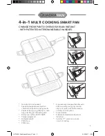 Preview for 5 page of High Street TV QuadraPan Instruction Manual