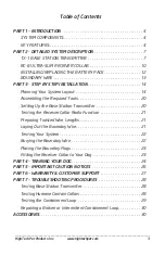 Preview for 3 page of High Tech Pet humane contain HC-8000 Installation And Operation Manual