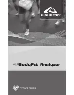HighGear BodyFat User Manual preview
