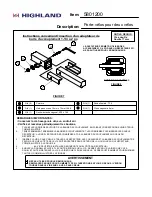 Предварительный просмотр 7 страницы Highland 5801200 Manual