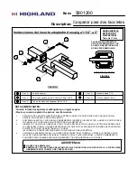 Предварительный просмотр 11 страницы Highland 5801200 Manual