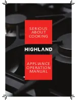 Highland HDBBQ N Operation Manual предпросмотр