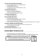 Предварительный просмотр 13 страницы Highland HP4IC-2 Use And Care Manual