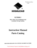 Preview for 1 page of HIGHLEAD GC0360-1 Instruction Manual