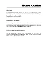 Preview for 13 page of Highlight MAGNUM 1300 TB-U Operation Manual