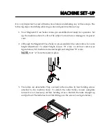 Preview for 14 page of Highlight MAGNUM 1300 TB-U Operation Manual