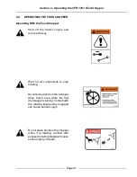 Preview for 16 page of HighLine Feed Chopper 1251 Operator'S Manual