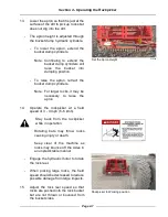 Preview for 44 page of HighLine NT Rockpicker NT60E Operator'S Manual