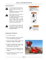 Preview for 46 page of HighLine NT Rockpicker NT60E Operator'S Manual