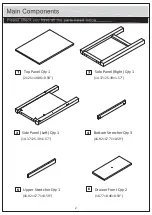 Предварительный просмотр 3 страницы HIGHONE HM-ST013-001 Assembly Instructions Manual