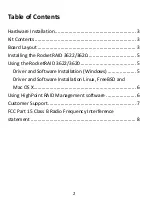 Preview for 2 page of HighPoint RocketRAID 3622 Quick Installation Manual