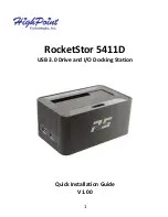 HighPoint RocketStor 5411D Quick Installation Manual preview