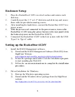 Preview for 5 page of HighPoint RocketStor 6124V Quick Installation Manual