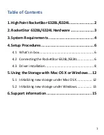 Preview for 2 page of HighPoint RocketStor 6324L Quick Installation Manual