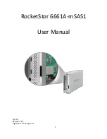 Preview for 1 page of HighPoint RocketStor 6661A-mSAS1 User Manual