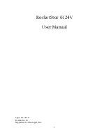 Preview for 1 page of HighPoint RocketStor RS6124V User Manual