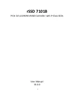 Preview for 1 page of HighPoint rSSD 7101B User Manual