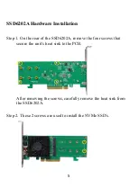 Preview for 5 page of HighPoint SSD6202A Quick Installation Manual