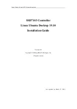 Предварительный просмотр 1 страницы HighPoint SSD7103 Installation Manual