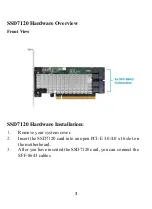 Предварительный просмотр 3 страницы HighPoint SSD7120 Quick Installation Manual