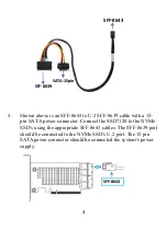 Предварительный просмотр 4 страницы HighPoint SSD7120 Quick Installation Manual