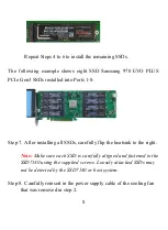 Preview for 5 page of HighPoint SSD7140 Quick Installation Manual