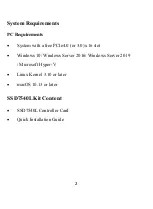 Preview for 2 page of HighPoint SSD7540L Quick Installation Manual