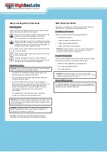 Preview for 3 page of HighSecLabs RS20N-4 Quick Configuration Manual