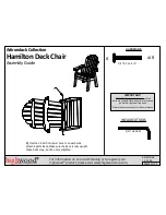 highwood Adirondack Hamilton Deck Chair Assembly Manual preview