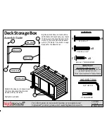 highwood Deck Storage Box Assembly Manual preview