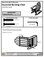 Preview for 1 page of highwood Elk Outdoors Mountain Bluff Essential EO-ROCCW2 Assembly Manual