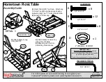 Preview for 1 page of highwood Hometown Picnic Table TBL-HI02 Assembly Manual